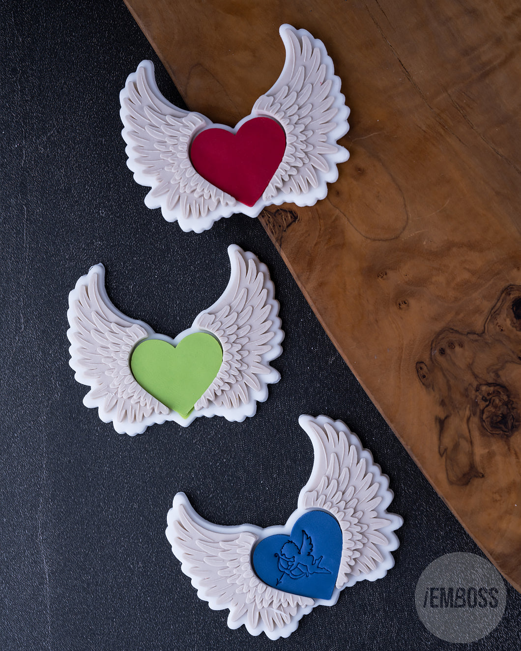Love Heart Angel wings