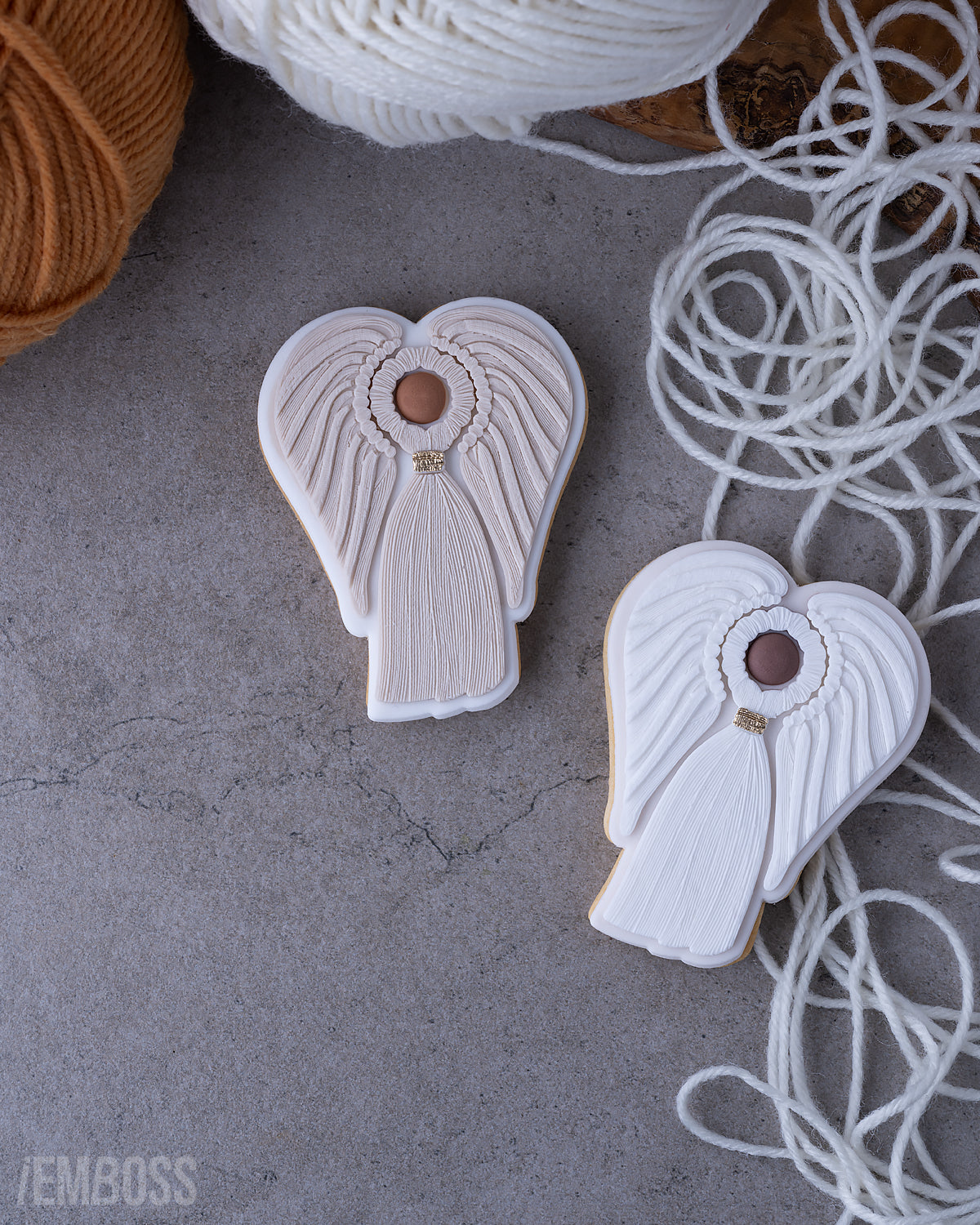 Christmas Angel - Macrame – Iemboss