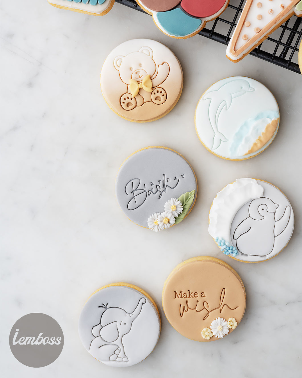 Miniture Animals In-Press Stamps